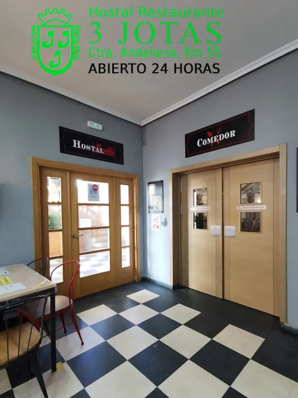 Hostal Restaurante 3 Jotas restaurant in Ontígola