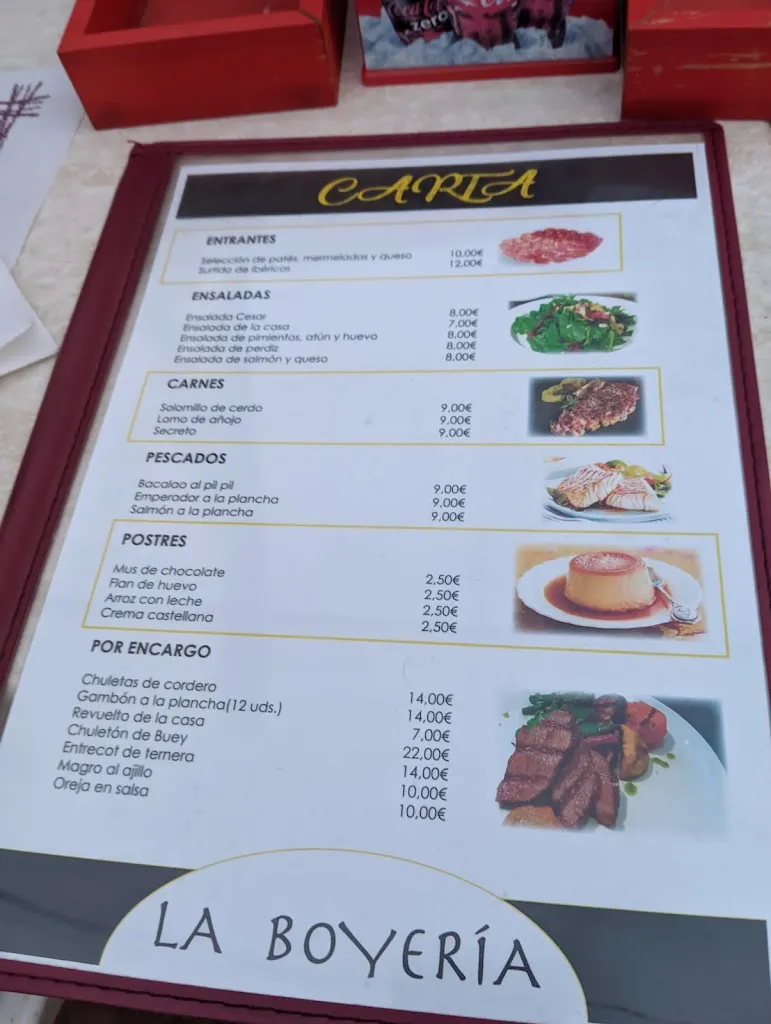 Menu_Restaurante La Boyería_Pelahustán_image_1