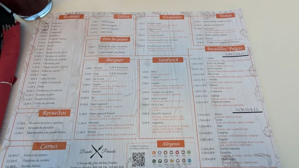 Menu_DONDE PERACHI_Olías del Rey_image_2