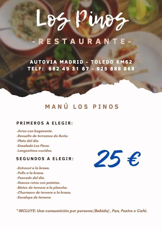 Menu_Restaurante Los Pinos_Olías del Rey_image_1