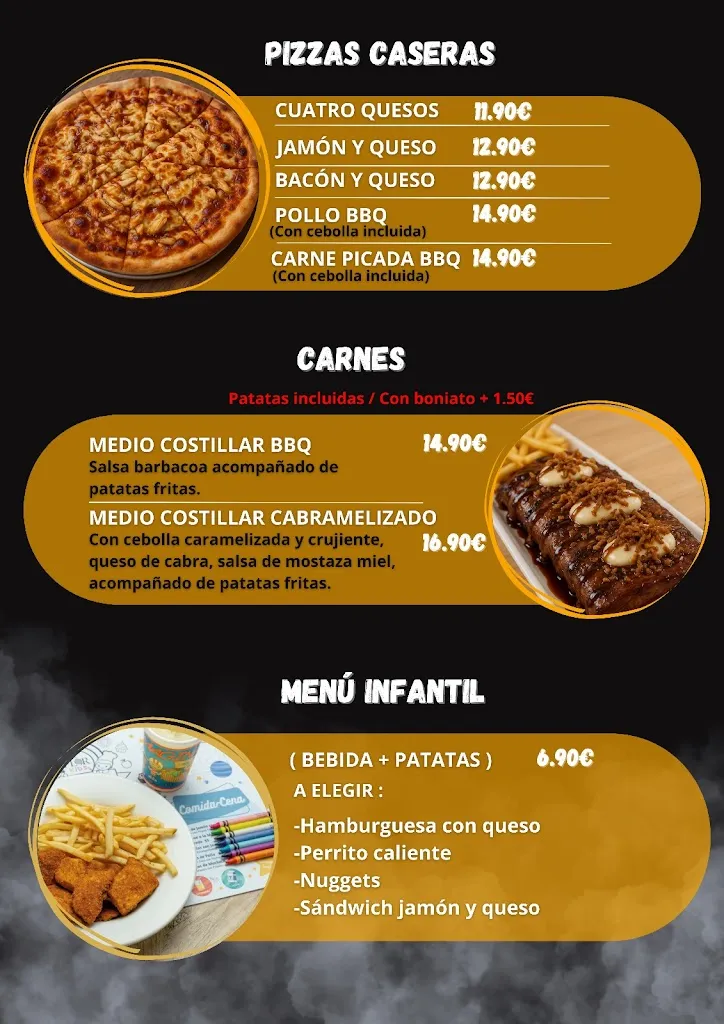 Menu_Wonderland Park_Olías del Rey_immagine_4