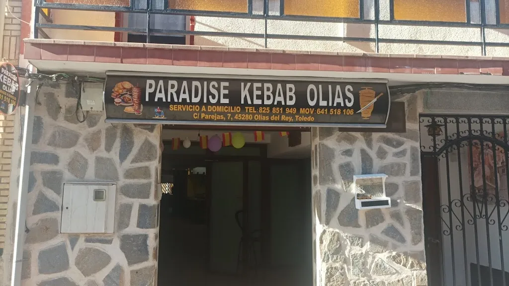 PARADISE KEBAB OLÍAS restaurant in Olías del Rey