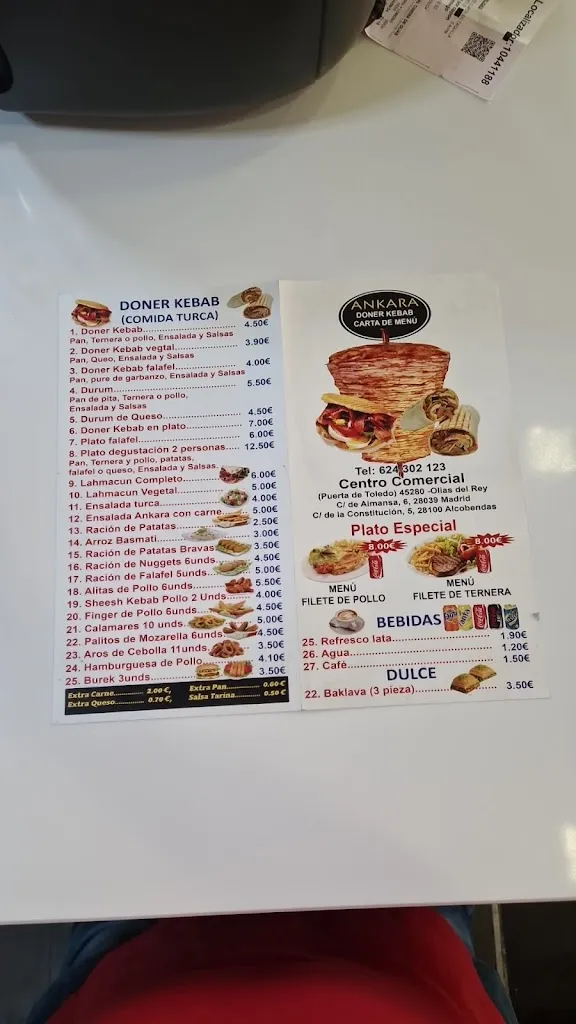 Menu_ANKARA KEBAB_Olías del Rey_image_1