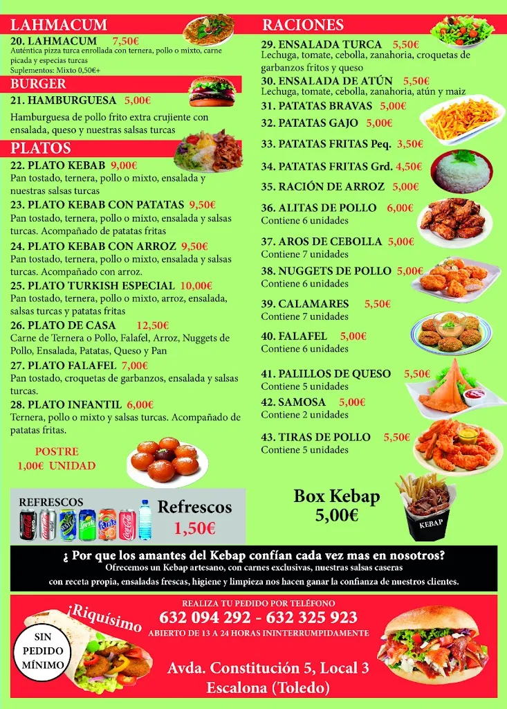 Menu_Turkish Kebab_Paredes de Escalona_image_1