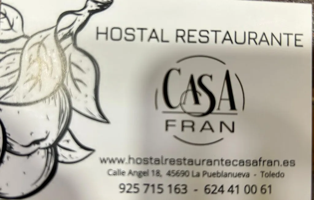 Bene DPJ_Hostal Casa Fran_Pueblanueva La_review
