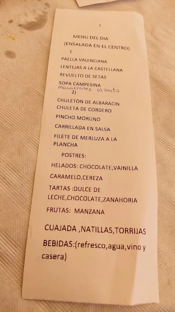 Menu_RESTAURANTE CASA SANDRA_Oropesa_image_4