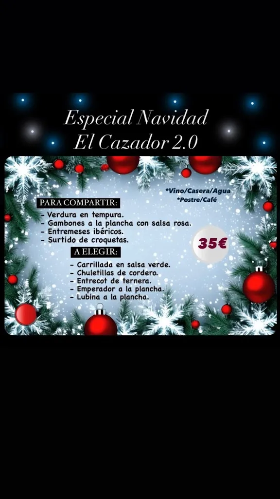 Menu_El Cazador 2.0_Puebla de Almoradiel La_image_1