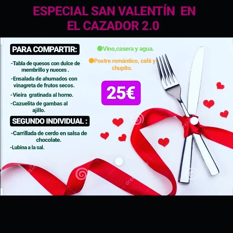 Menu_El Cazador 2.0_Puebla de Almoradiel La_image_2