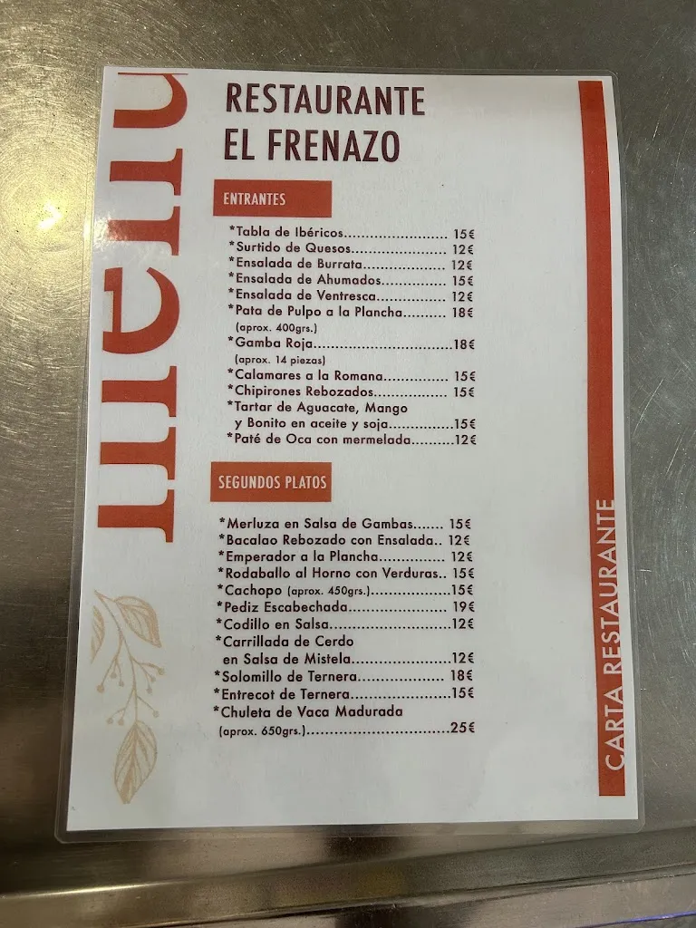 Menu_Restaurante El Frenazo_Puebla de Almoradiel La_image_1