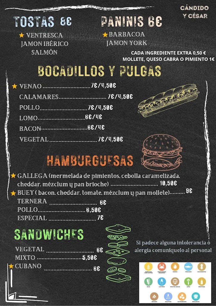 Menu_Bar Restaurante Cándido y César_Polán_image_1