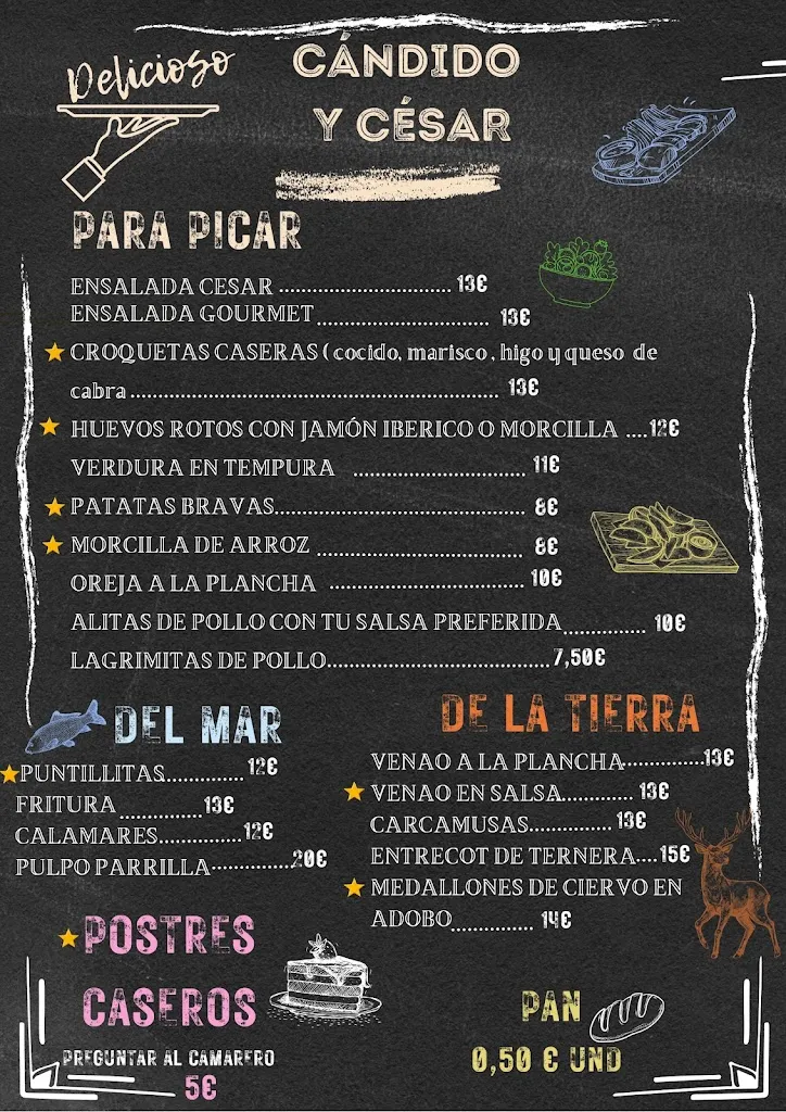 Menu_Bar Restaurante Cándido y César_Polán_image_2