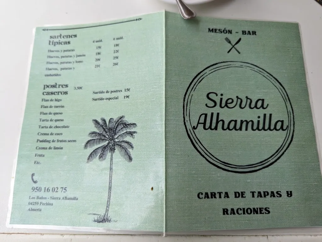 Menu_Bar Restaurante Sierra Alhamilla_Pechina_image_3