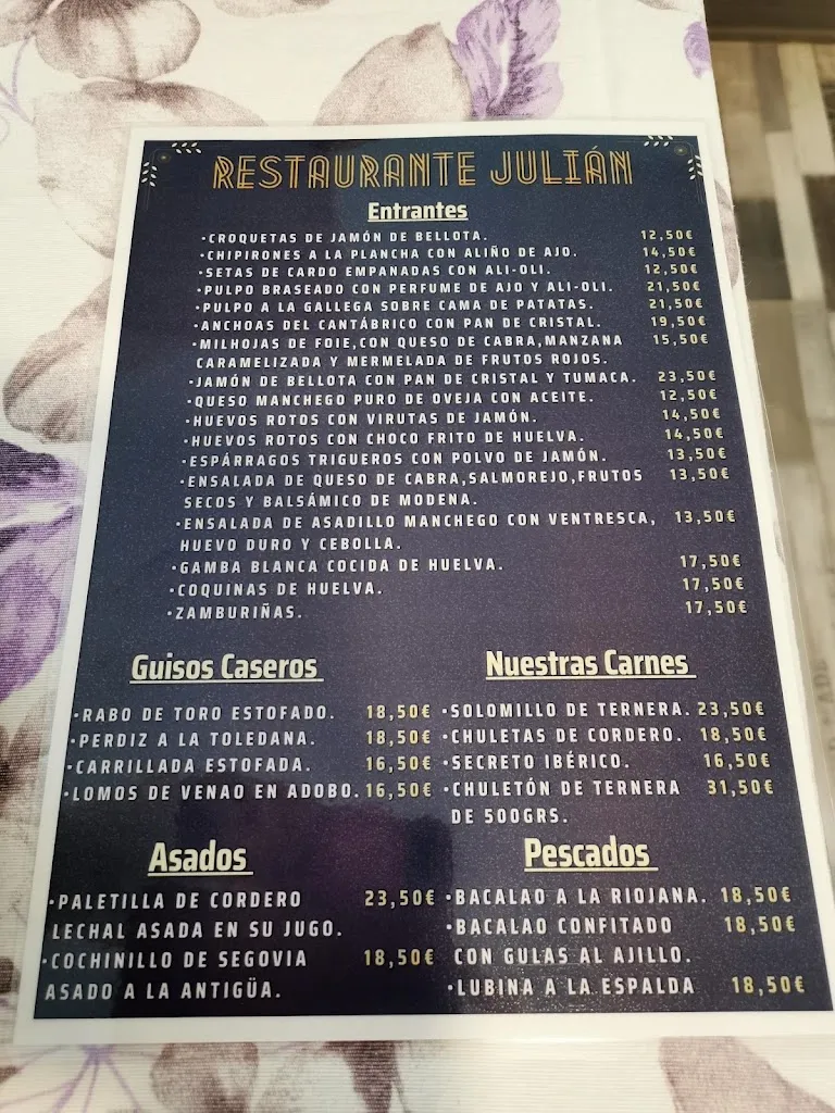 Menu_Don Julian_Polán_image_1