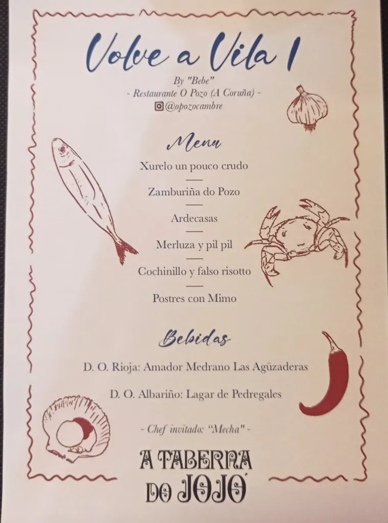 Menu_Taberna Do Jojó_Cedeira_immagine_2