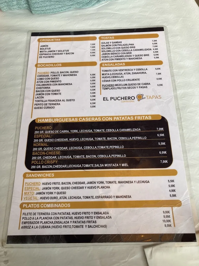 Menu_El Puchero Tapas_Pulgar_image_2