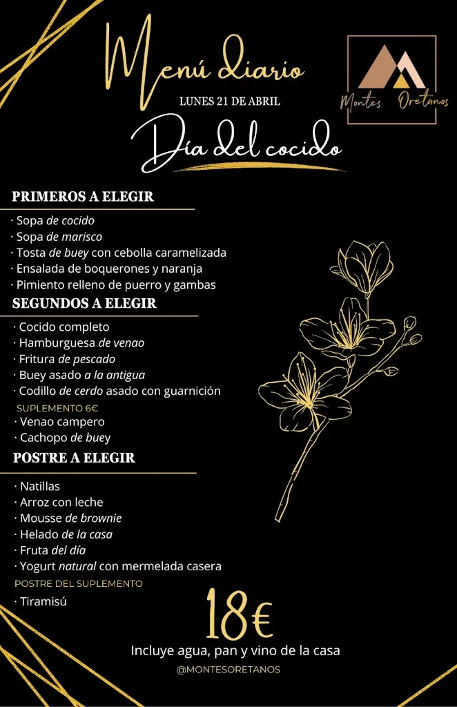 Menu_Hotel Asador Montes Oretanos_Pulgar_image_1