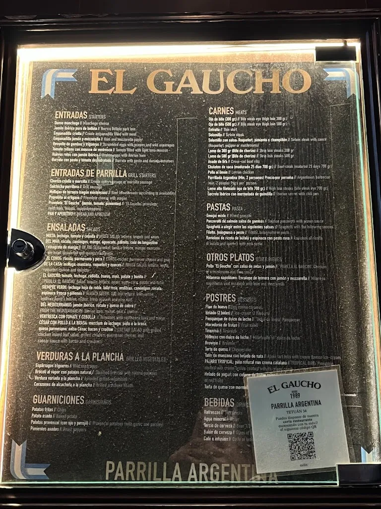 Menu_Parrilla El Gaucho_Parrillas_immagine_3