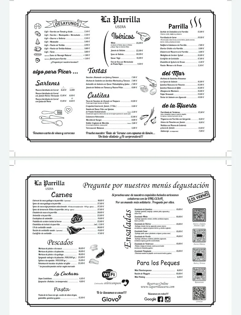 Menu_Restaurante La Parrilla De Usera_Parrillas_immagine_4