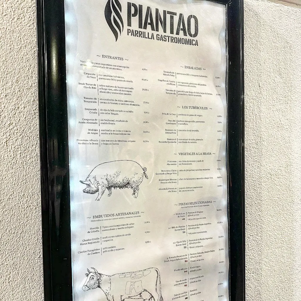 Menu_Piantao Chamberí | Restaurante Argentino Madrid_Parrillas_immagine_1