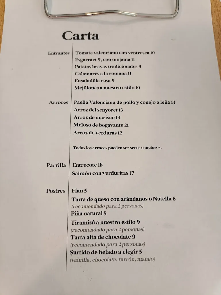 Menu_Restaurante El Romeral - Nou Romeral_Romeral El_image_3