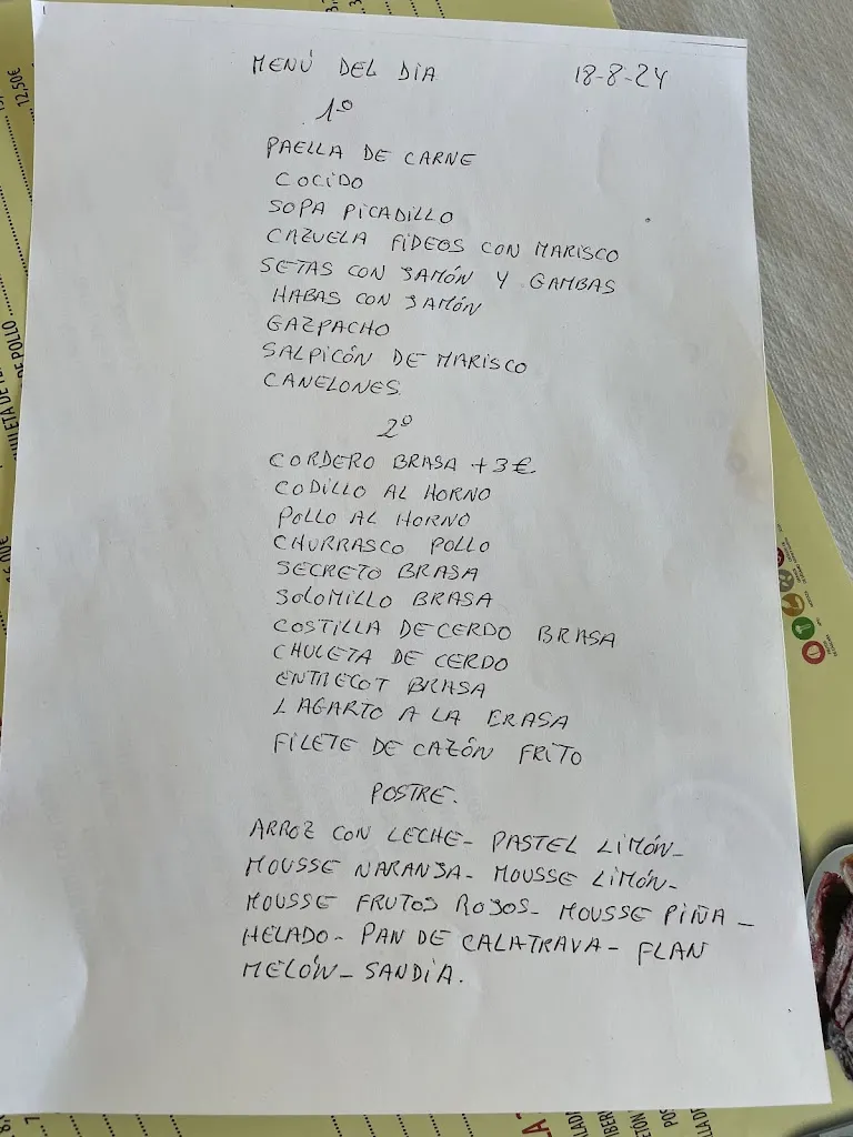 Menu_Restaurante El Romeral_Romeral El_image_3