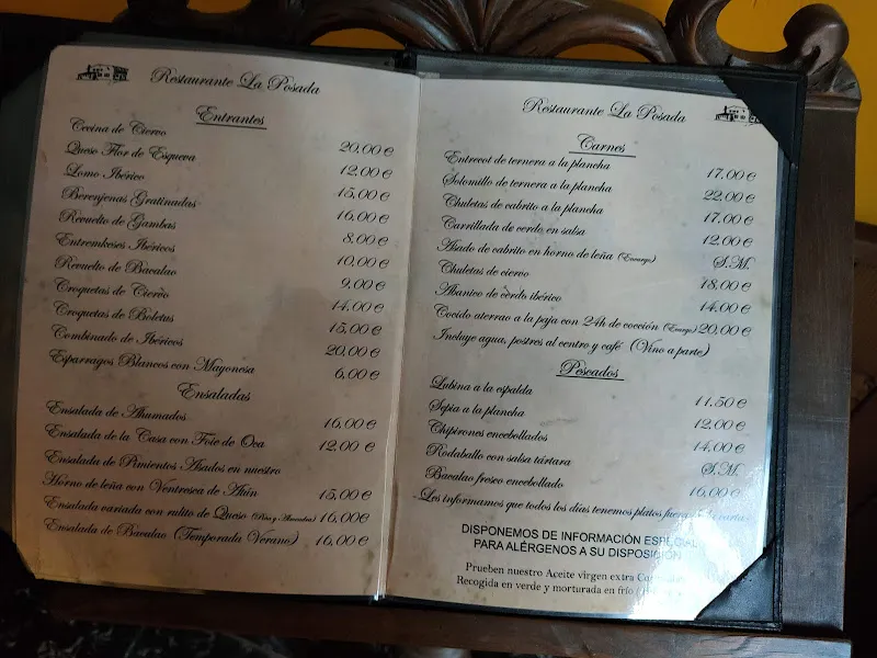 Menu_Restaurante y Casa Rural La Posada_Robledo del Mazo_image_3