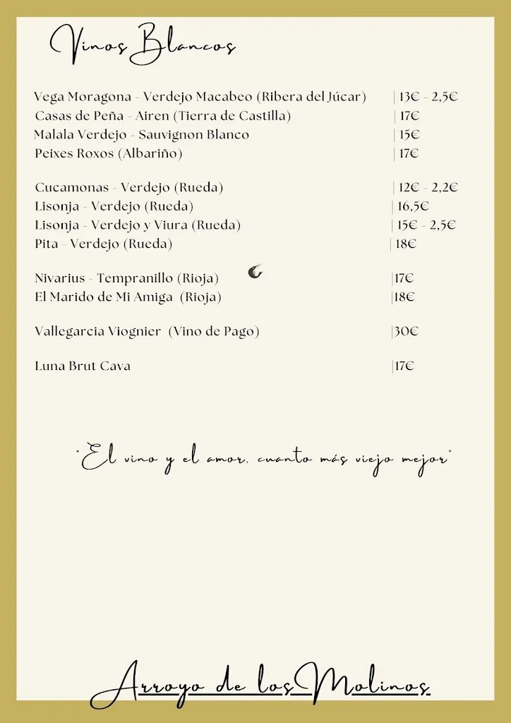 Menu_Restaurante Arroyo de los Molinos_San Pablo de los Montes_image_3