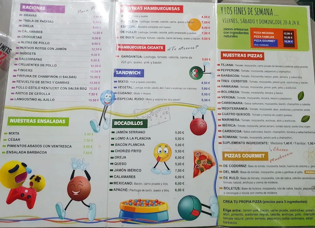 Menu_Bar-Hostal El Ruso_Santa Cruz del Retamar_image_1