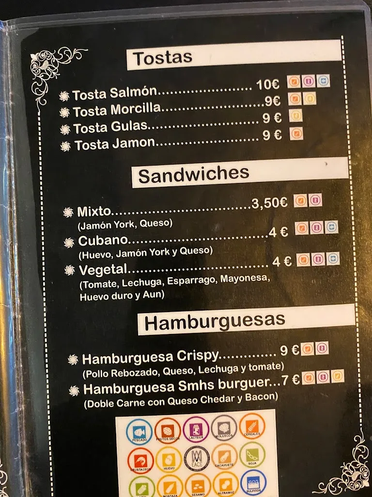 Menu_Garrison Bar_Santa Cruz del Retamar_image_2