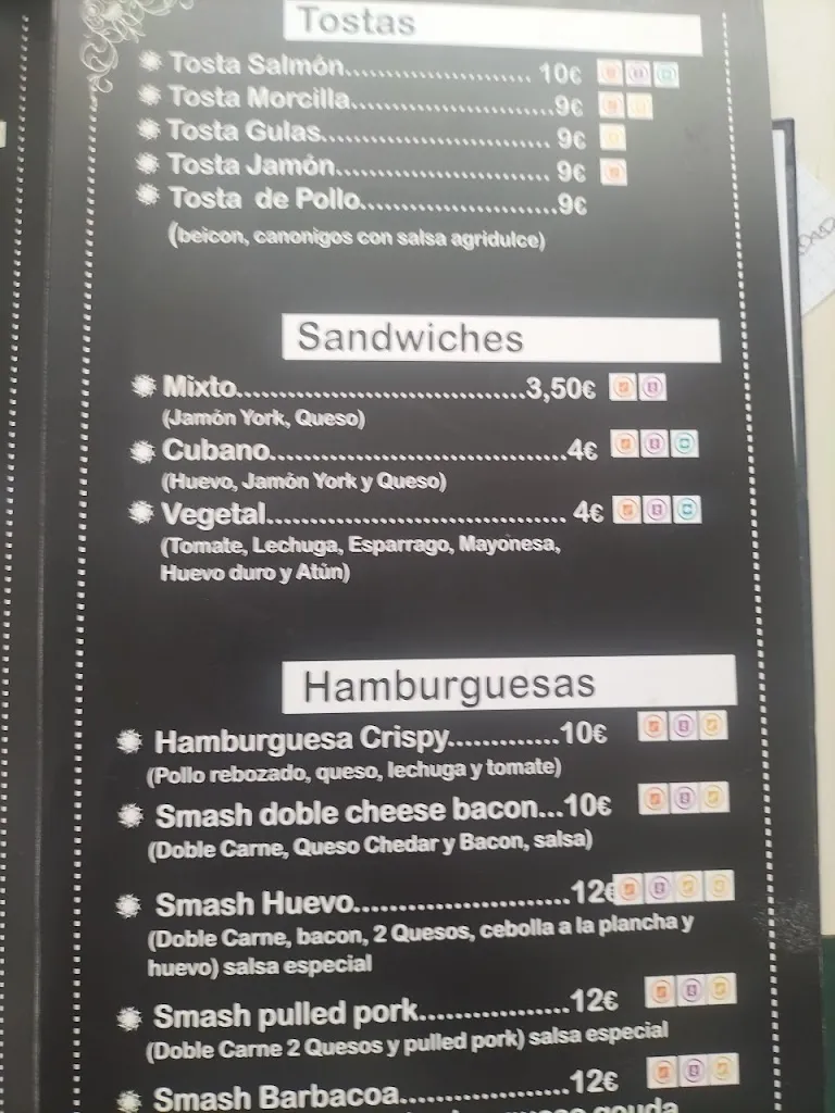 Menu_Garrison Bar_Santa Cruz del Retamar_image_4