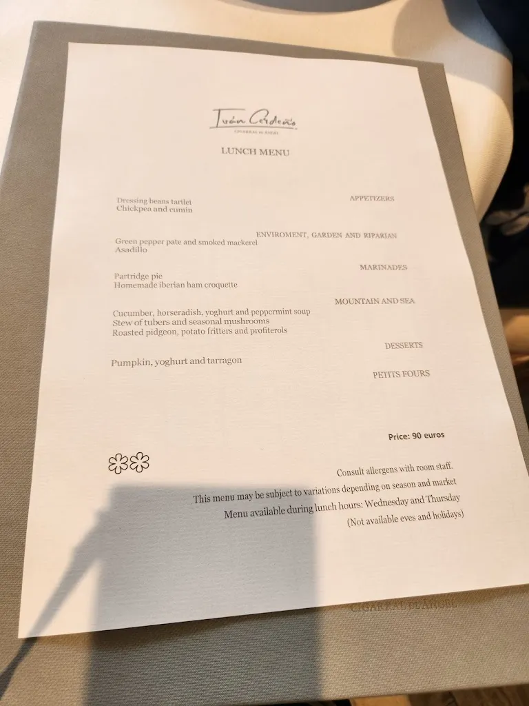 Menu_Restaurante Iván Cerdeño-Cigarral del Ángel_Retamoso de la Jara_image_2