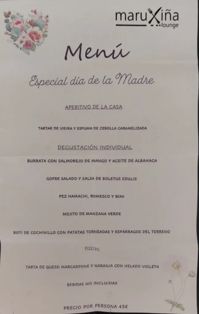 Menu_Maruxiña Lounge_Retamoso de la Jara_image_3