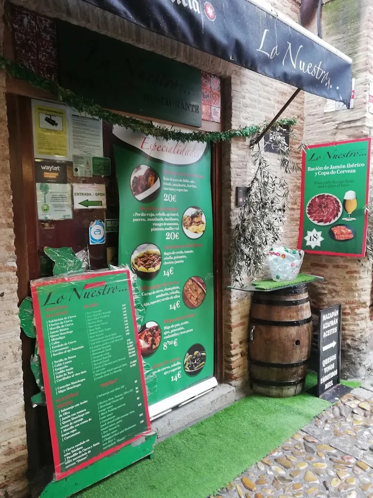 Menu_Lo Nuestro Taperia & Restaurante_Retamoso de la Jara_image_2