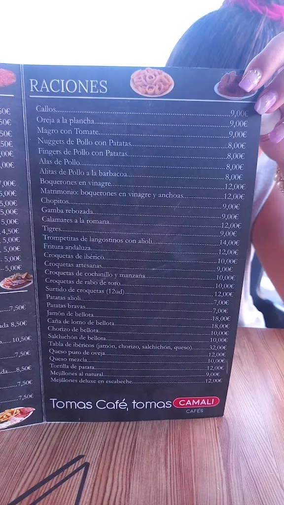 Menü_Bar La Maestranza_Santa Olalla_Bild_3