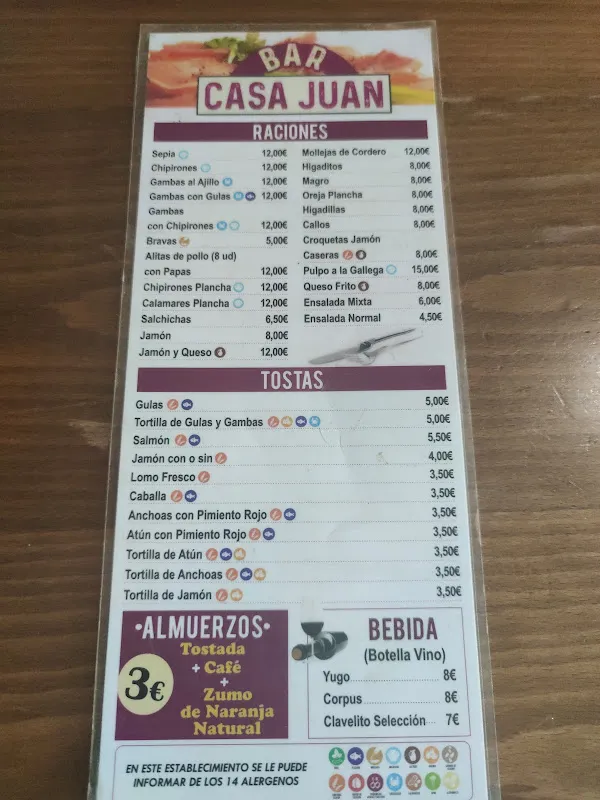 Menu_Rte Casa Juan_Quintanar de la Orden_image_3