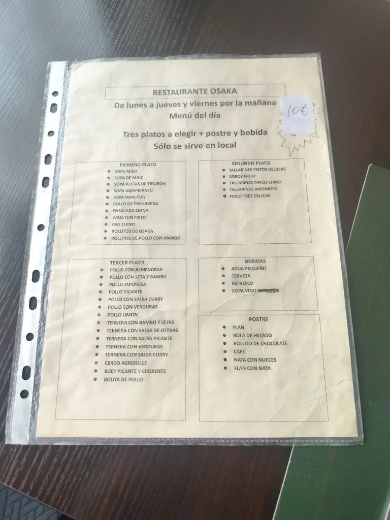 Menu_Restaurante Osaka_Quintanar de la Orden_image_4