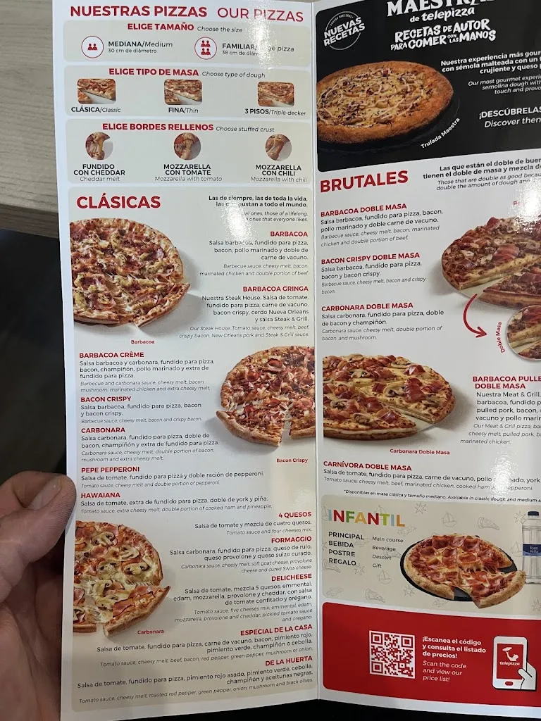 Menu_Telepizza Quintanar de la Orden - Pizza y Comida a Domicilio_Quintanar de la Orden_image_2