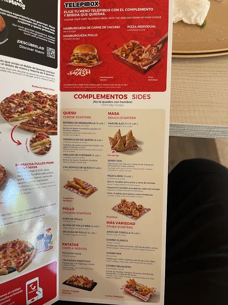 Menu_Telepizza Quintanar de la Orden - Pizza y Comida a Domicilio_Quintanar de la Orden_image_3