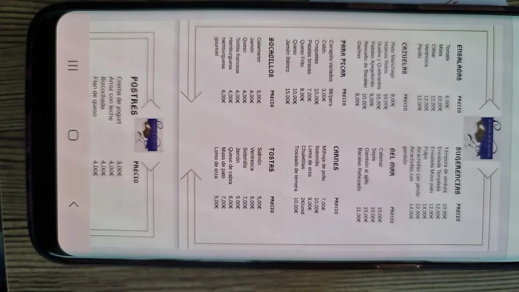 Menu_Restaurante Casa Gastronómica El Rincón de la Mancha_Toboso El_image_4