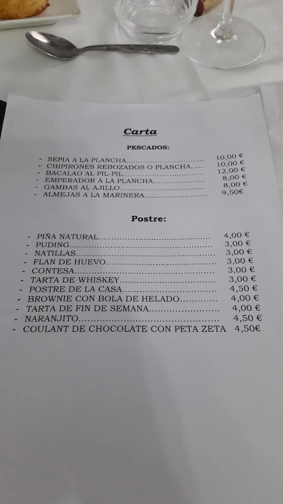 Menu_Restaurante El Quijote_Toboso El_immagine_2