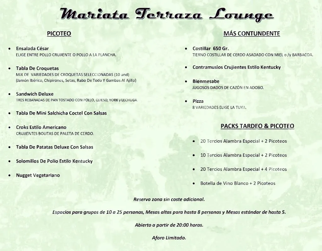 Menu_Bar Restaurante María Belén_Tembleque_image_1