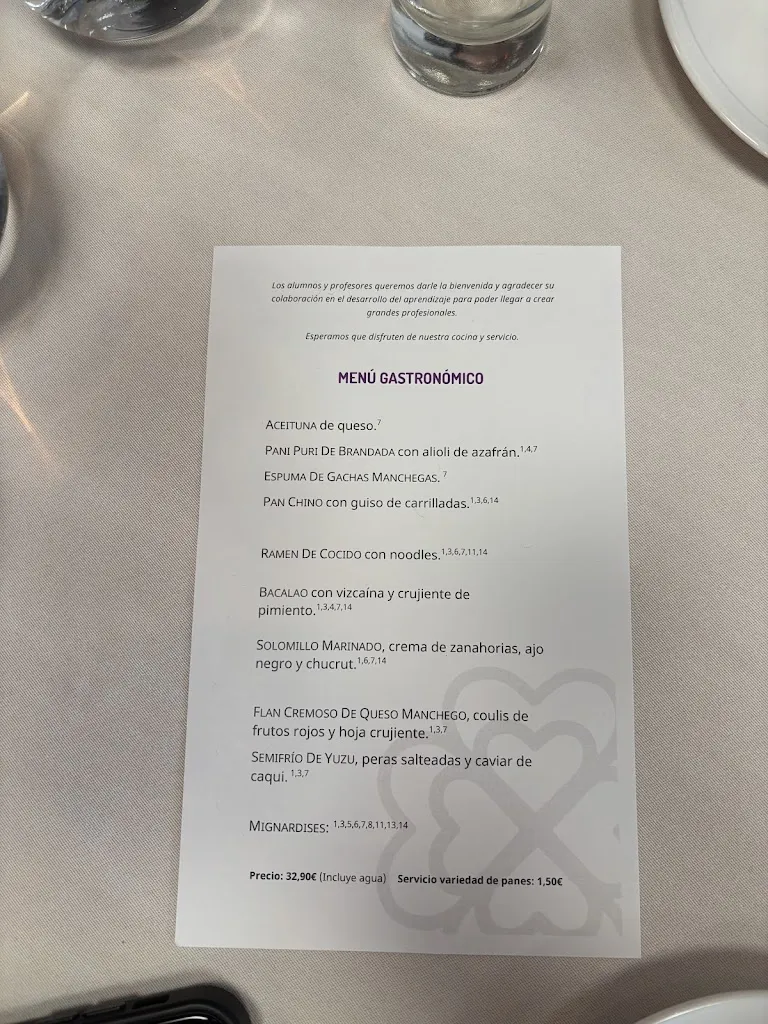 Antonio Rodríguez Fernández_Escuela de Hostelería Castilla-La Mancha_Tembleque_recensione