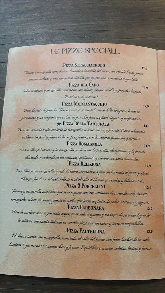 Menu_Bella Ciao Ristorante Pizzeria_Tembleque_image_2