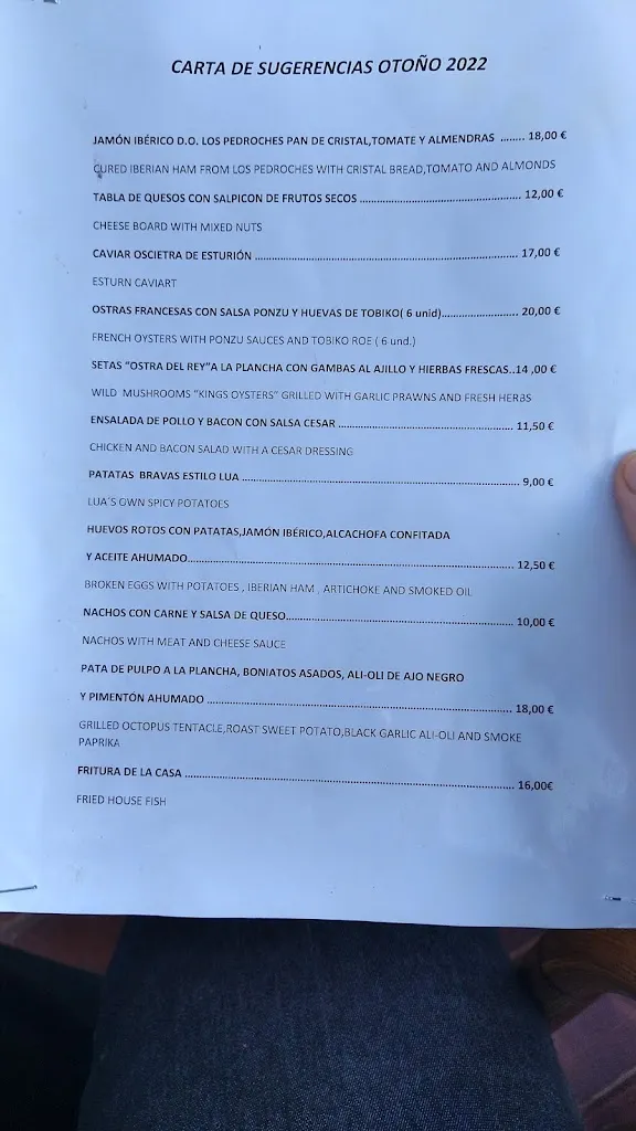 Menu_Restaurante Lua ~ Beach Club_Mojacar_image_4