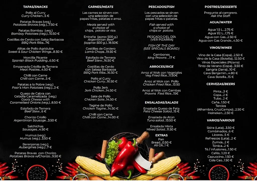 Menu_Restaurante MARCELO ENTRE TAPAS_Mojacar_image_1