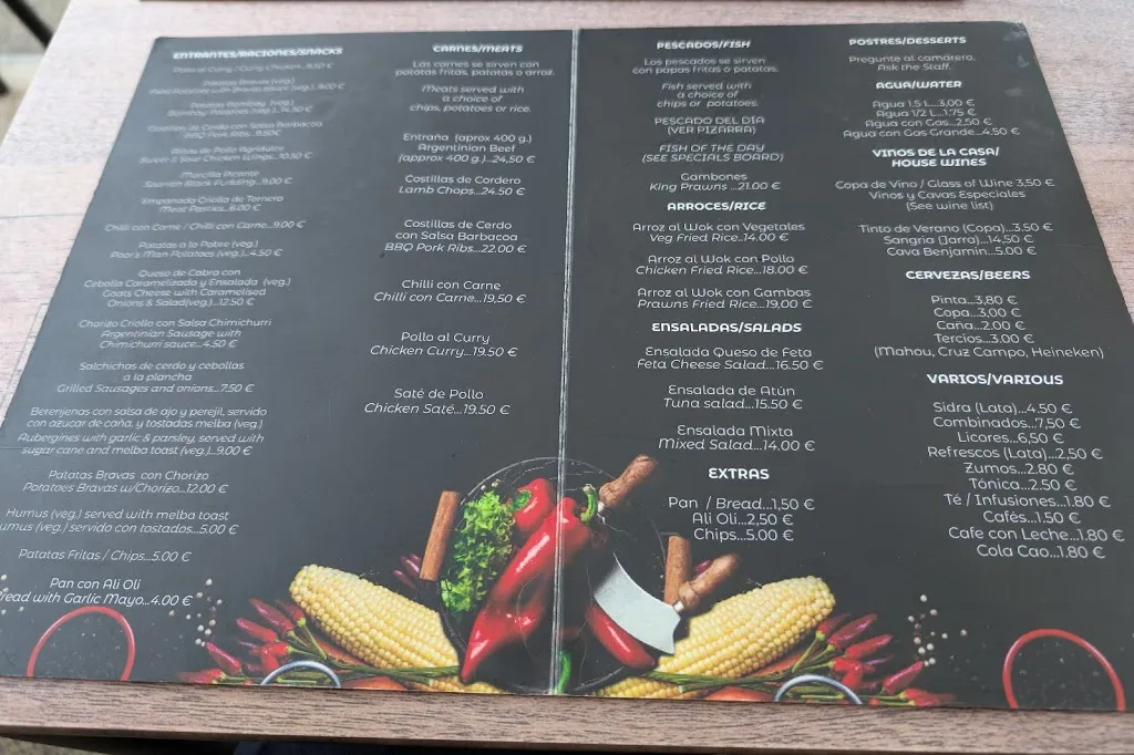 Menu_Restaurante MARCELO ENTRE TAPAS_Mojacar_image_2