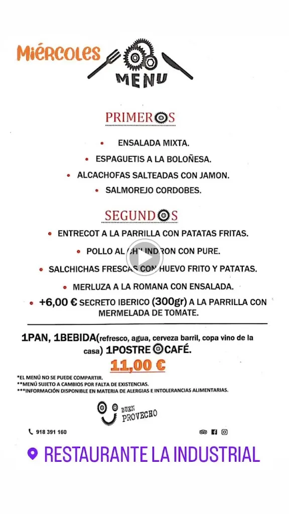 Menu_Restaurante La Industrial_Seseña_image_1