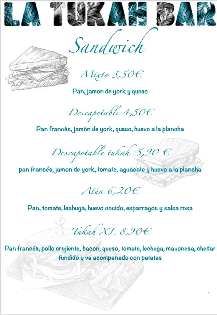 Menu_La tukah bar_Seseña_immagine_1