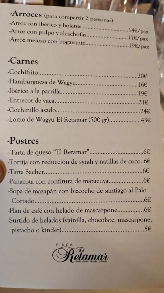 Menu_Finca El Retamar_Sonseca_immagine_1