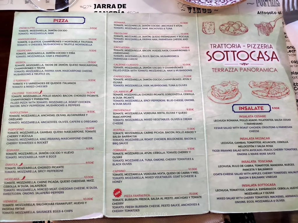 Menu_TRATTORIA SOTTOCASA_Mojacar_image_2